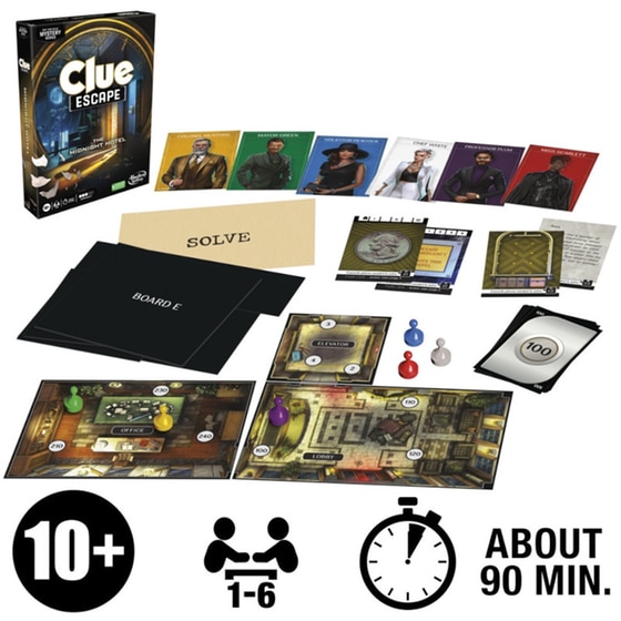 Cluedo Escape The Midnight Hotel Επιτραπέζιο (Hasbro) image 3