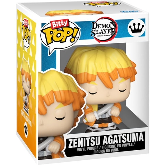 Funko Bitty Pop! 2-Pack: Demon Slayer - Inosuke Hashibira & Zenitsu Agatsuma Vinyl Figures image 2