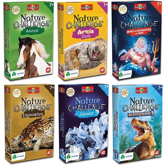 Παιχνίδι Με Κάρτες Nature Challenge Best 2 (AS Company) image 0