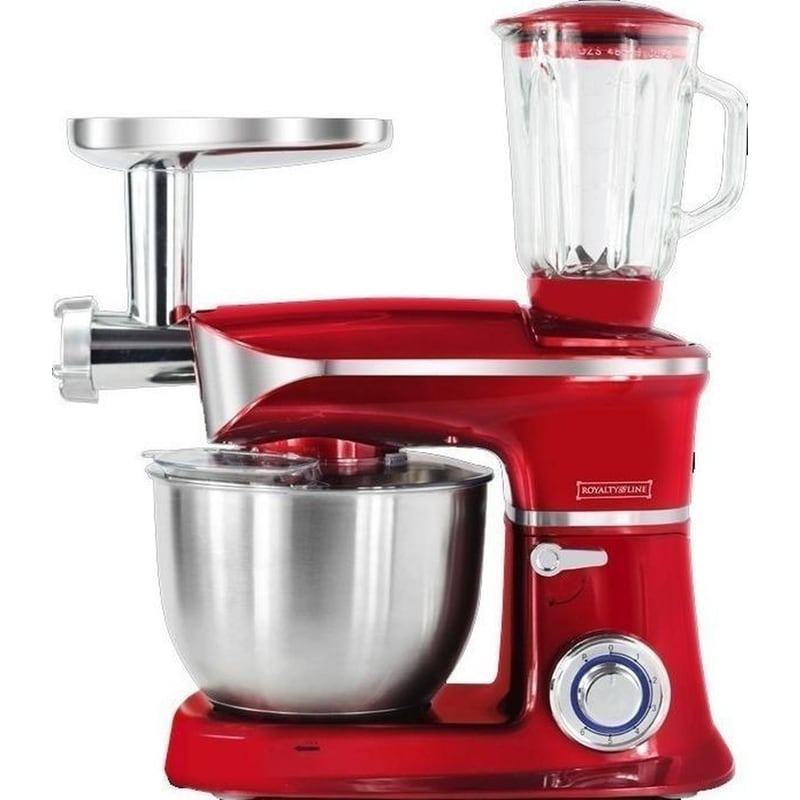 Κουζινομηχανή ROAYLTY LINE RL-PKM1900.7BG 1900 W 6.5 L Κόκκινο