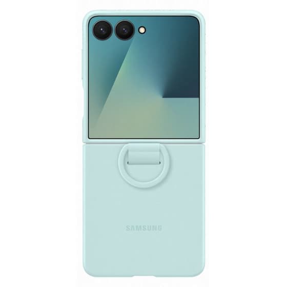 Θήκη Samsung Galaxy Z Flip7 - Samsung Ring Silicone Case - Mint image 3