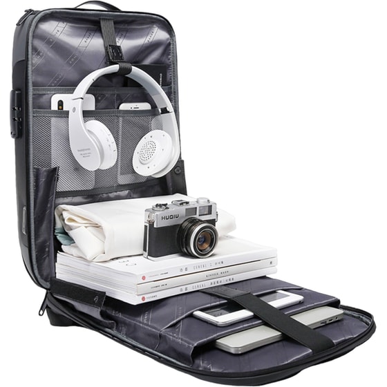 Τσάντα Laptop Bange 7216 Plus 15.6" Αδιάβροχη - Μαύρο image 5