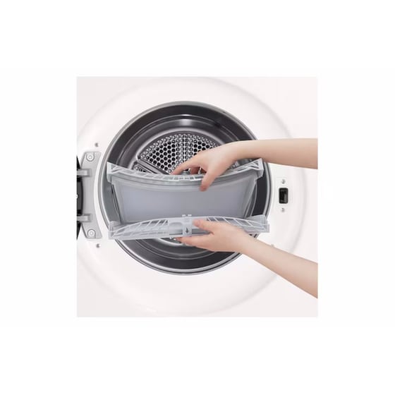 LG RHX7010TWB 10 kg με Αντλία Θερμότητας Λευκό Στεγνωτήριο Ρούχων image 10
