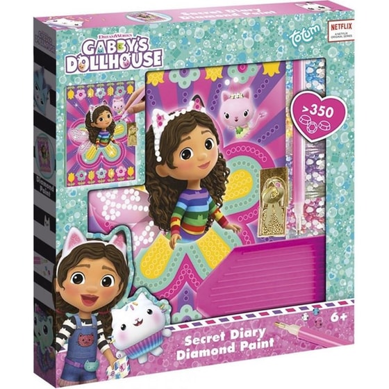 Σετ Δημιουργίας Totum Gabby's Dollhouse Diamond Diary image 0