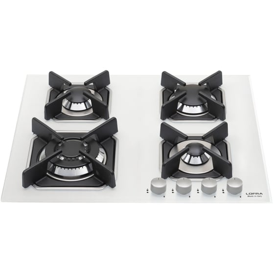 LOFRA HGB6HO/GC00(GPL) 62 cm Λευκό Εστία Υγραερίου Αυτόνομη image 0