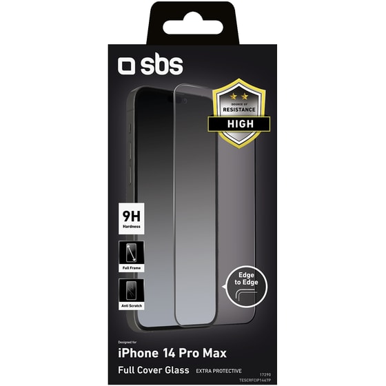 Προστατευτικό οθόνης Apple iPhone 14 Pro Max - Sbs Full Cover Glass image 1