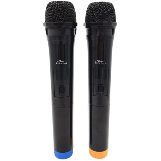 Ασύρματα Μικρόφωνα Karaoke Media-tech MT395 Accent Pro 2τμχ - Μαύρα image 0