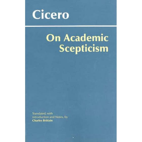On Academic Scepticism image 0