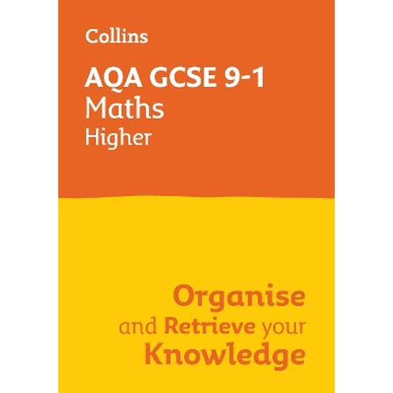 AQA GCSE 9-1 Maths Higher Organise and Retrieve Your Knowledge image 0
