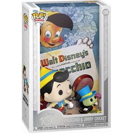 Funko Pop! Movie Posters - Disney (100th Anniversary) - Pinocchio and Jiminy Cricket #08
