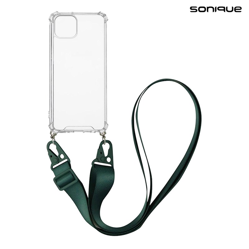 Θήκη Apple iPhone 14 Plus - Sonique Armor Clear - Πράσινο Σκούρο