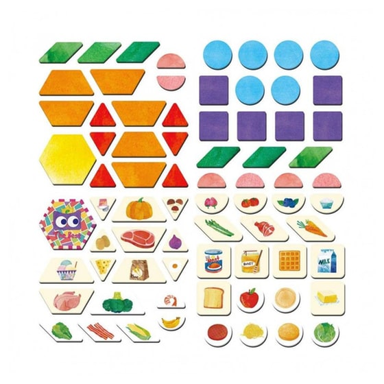 Mier Edu Μαγνητικό Εκπαιδευτικό Σετ Σχήματα image 7