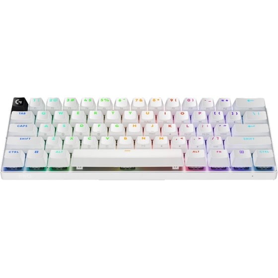 Logitech G Pro X 60 Ασύρματο Οπτικό Πληκτρολόγιο Λευκό (US) image 1