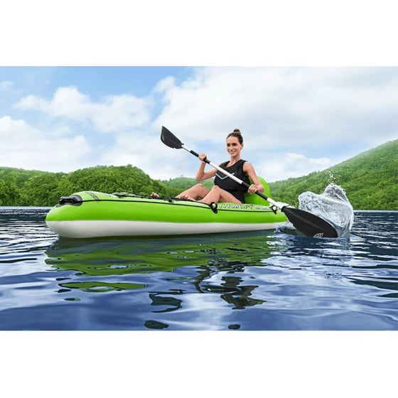 Καγιάκ Φουσκωτό Μονοθέσιο Bestway Hydro-Force Koracle 285cm - Πράσινο image 2