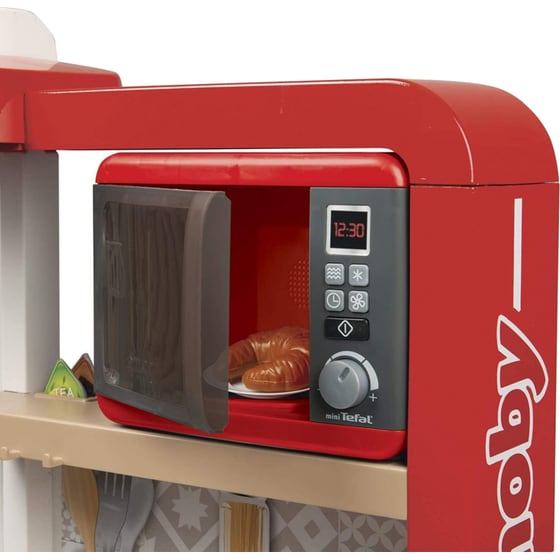 Smoby Microwave Tefal Φούρνος Μικροκυμάτων Κόκκινο image 2