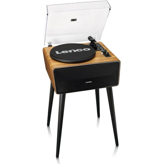 Πικάπ Lenco LS-570OK Με Ενσωματωμένα Ηχεία - Καφέ image 2