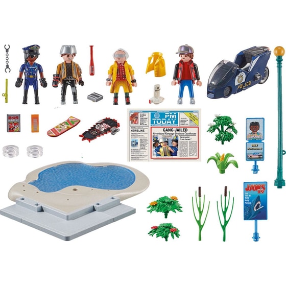 PLAYMOBIL® Back to the Future Μέρος 2ο Περιπέτειες με τα Ιπτάμενα Πατίνια (70634) image 2