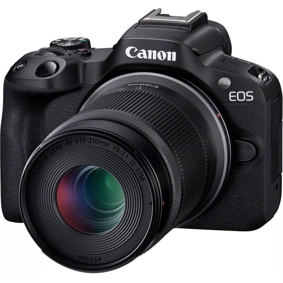 Φωτογραφική Μηχανή Mirrorless Canon EOS R50 & Φακός Canon RF-S 18-45mm f4.5-6.3 IS STM & Φακός Canon RF-S 55-210mm f5-7.1 IS STM - Μαύρο image 2