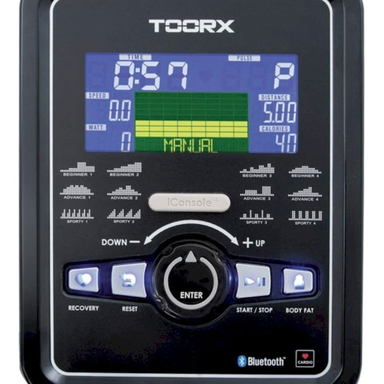 Ποδήλατο Γυμναστικής Toorx Καθιστό BRX R 300 Ergo Chrono Line - Μαύρο image 4