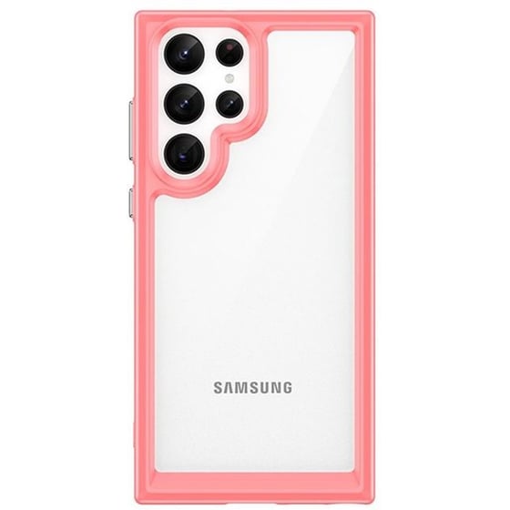 Θήκη Samsung Galaxy S22 Ultra - Spigen Outer Space Case - Κόκκινο image 0