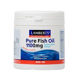 Λιπαρά Οξέα Lamberts Pure Fish Oil 1100mg - 180 κάψουλες