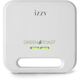IZZY IZ-2010 GREEN TOAST 800W Λευκό Τοστιέρα