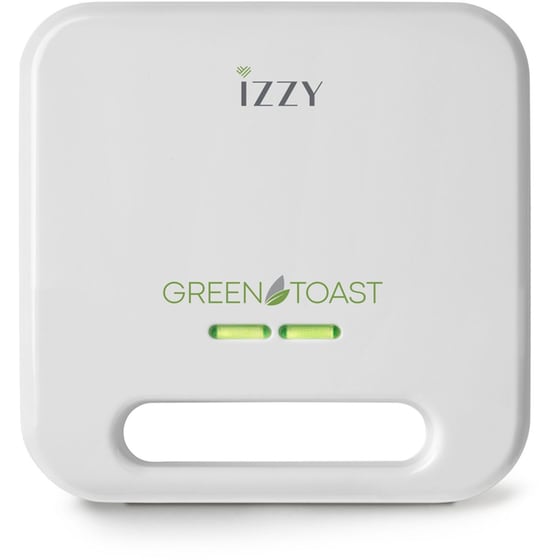 IZZY IZ-2010 GREEN TOAST 800W Λευκό Τοστιέρα image 0