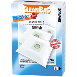 SCANPART CleanBag M 201 NIL 3 Σακουλες Σκούπας