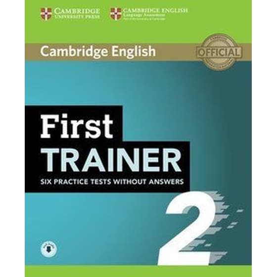 First Trainer 2 Six Practice Tests without Answers with Audio image 0