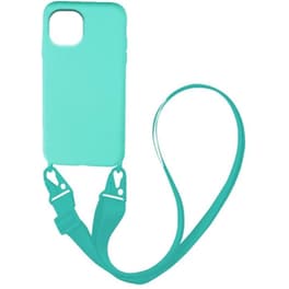 Θήκη Apple iPhone 13 - Sonique Carryhang Liquid Silicone Strap - Γαλάζιο