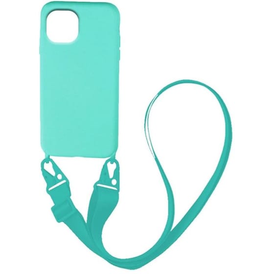 Θήκη Apple iPhone 13 - Sonique Carryhang Liquid Silicone Strap - Γαλάζιο image 0