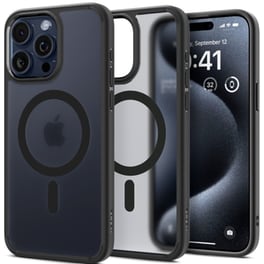 Θήκη Apple iPhone 15 Pro - Spigen Ultra Hybrid Magfit - Frost Black