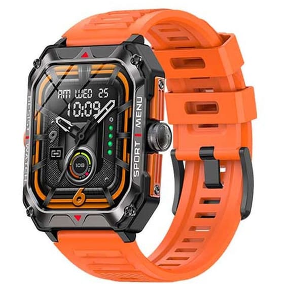 Smartwatch Lamtech LAM113492 With Health Sensor And Sport Tracking Square Display 51mm - Burnt Orange image 2