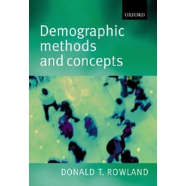 Demographic Methods and Concepts