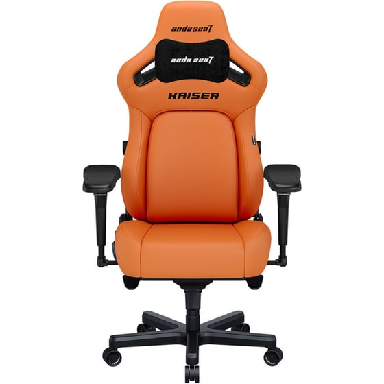 Καρέκλα Gaming Anda Seat Kaiser 4 XL από Δερματίνη - Πορτοκαλί image 0