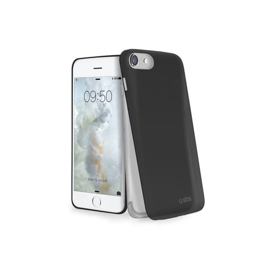 Θήκη iPhone 8/7 - SBS Extra Slim Cover TEEXSLIMIP7K Μαύρο image 1