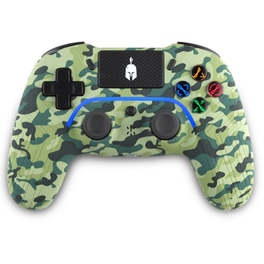 Spartan Gear Aspis 4 PS4 Ασύρματο Χειριστήριο - Green Camo