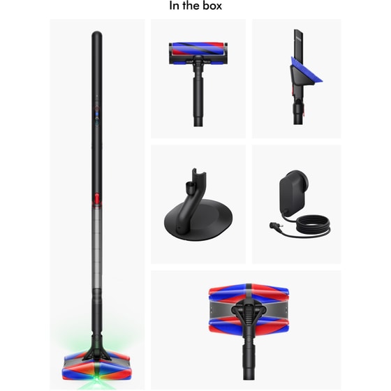 DYSON PENCILVAC FLUFFYCONES 14.6 V 0.08 L Μαύρο Σκούπα Stick image 13