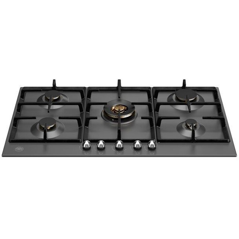 BERTAZZONI P905CHERNE(GPL) 90 cm Μαύρο Εστία Υγραερίου Αυτόνομη
