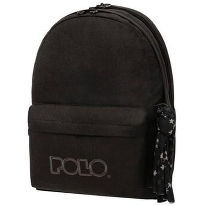 Τσάντα Πλάτης Polo Original Double Scarf Jean Μαύρο