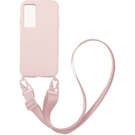 Θήκη Xiaomi Xiaomi 12X 5G - My Colors Carryhang Liquid Silicone Strap - Ροζ image 0