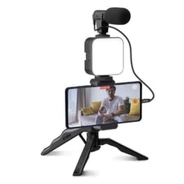 Σετ Media Wave Mini Τρίποδο με Μικρόφωνο Led Φωτισμό και Τηλεχειριστήριο MWS19141