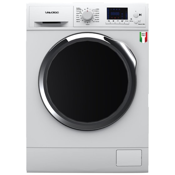 SANGIORGIO F914DI8C 9 kg 1.400 Στροφές Λευκό Πλυντήριο Ρούχων image 0