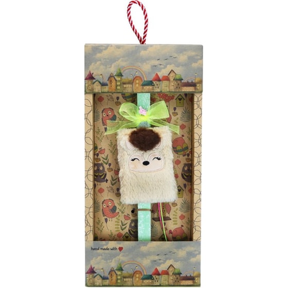 Λαμπάδα Synchronia Μπλοκ&nbsp;Λούτρινο&nbsp;Ελαφάκι image 0