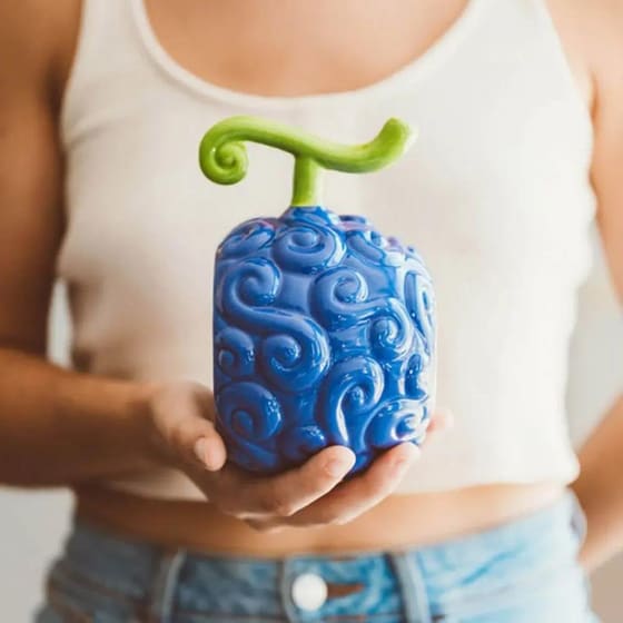 Κούπα 3D Grupoerik One Piece Devil Fruit Κεραμική 500 ml - Μπλε image 1