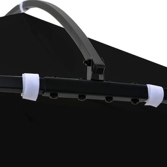 Vidaxl Κιόσκι Στρογγυλό Ανθρακί 300 X 290 Εκ. image 3