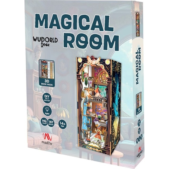 DIY Book Nook Βιβλιοστάτης - Magical Room image 0