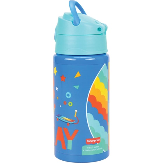 Παγούρι Αλουμινίου Flip Gim Lion Fisher-Price 500 ml image 2