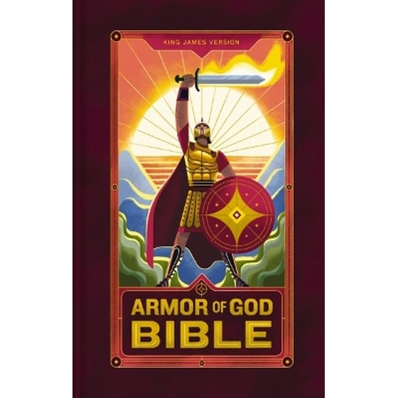 KJV Armor of God Bible, Hardcover (Children’s Bible, Red Letter, Comfort Print, Holy Bible): King James Version image 0