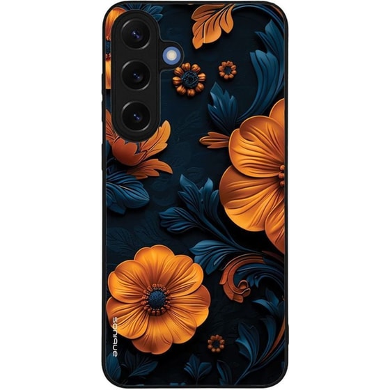 Θήκη Samsung Galaxy S25+ - Sonique 3D Flower Series - Πορτοκαλί image 0